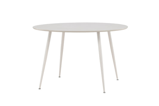 Plaza Rund Spisebord ⌀120 Beige