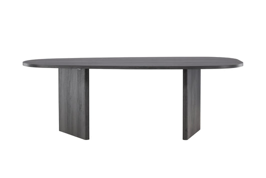 Grönvik Oval Spisebord 220 x 100 Sort