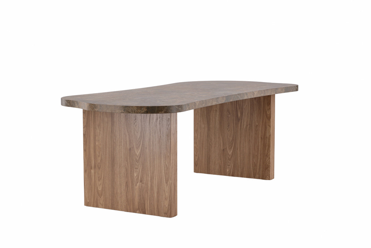 Eleonora Oval Spisebord 230 x 100 Brun