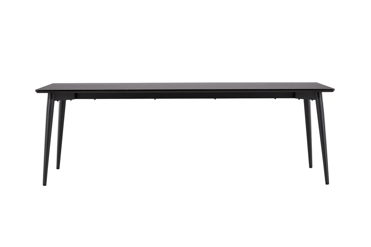 Ellis Rektangulært Spisebord 230 x 85 Sort