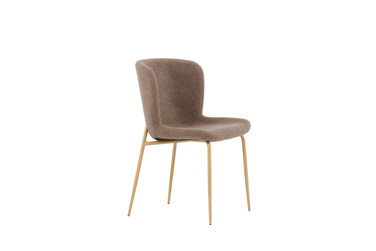 Modesto Spisebordsstol 2-pak Brun
