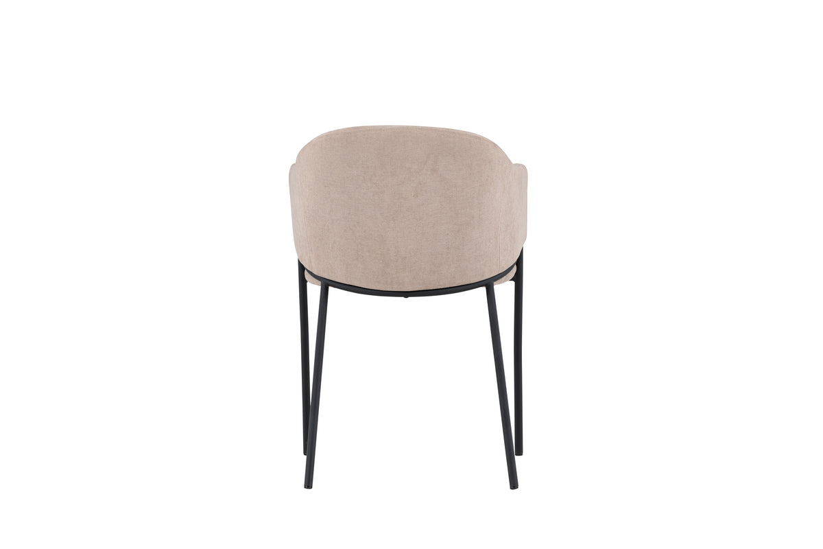 Evelina Spisebordsstol 2-pak Beige