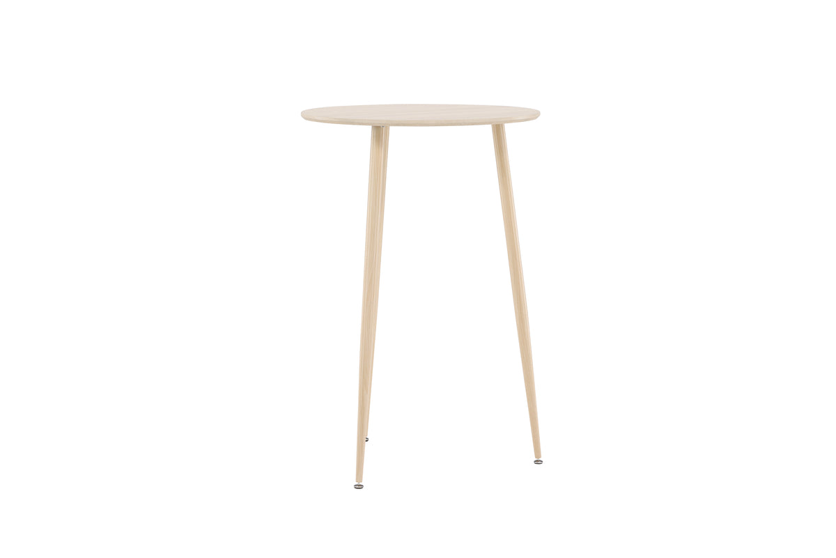 Plaza Barbord ⌀70 Hvidvasket