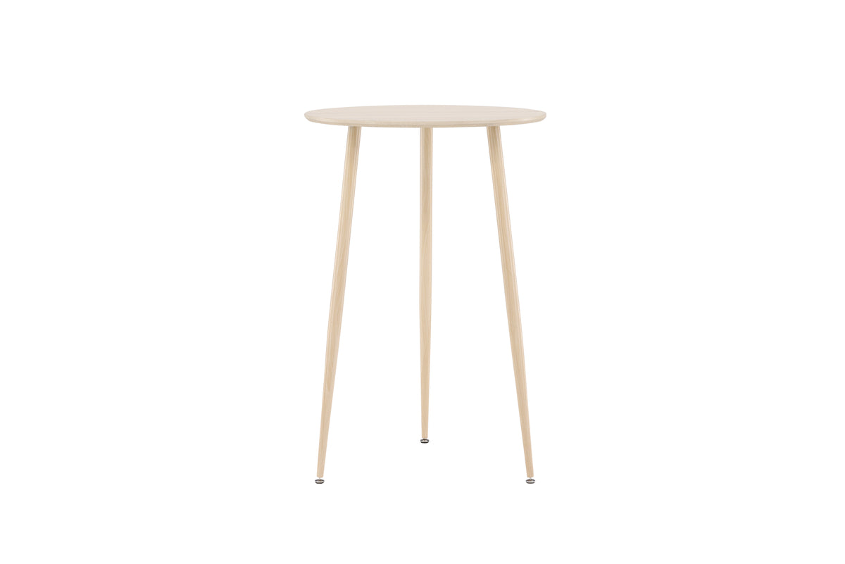 Plaza Barbord ⌀70 Hvidvasket