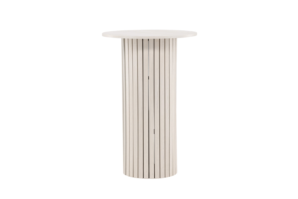 Härön Bar Table ⌀70 Hvidvasket
