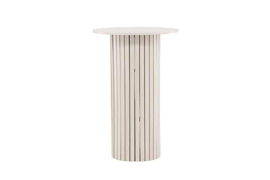 Härön Bar Table ⌀70 Hvidvasket