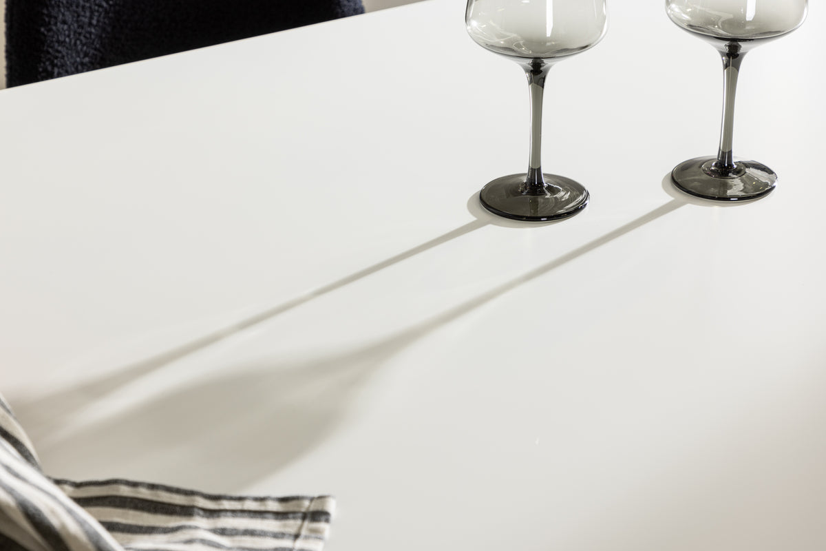 Silar Rektangulært Spisebord 180 x 90 Hvid