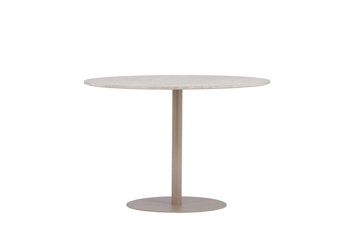 Lycke Rundt Spisebord ⌀110 Beige