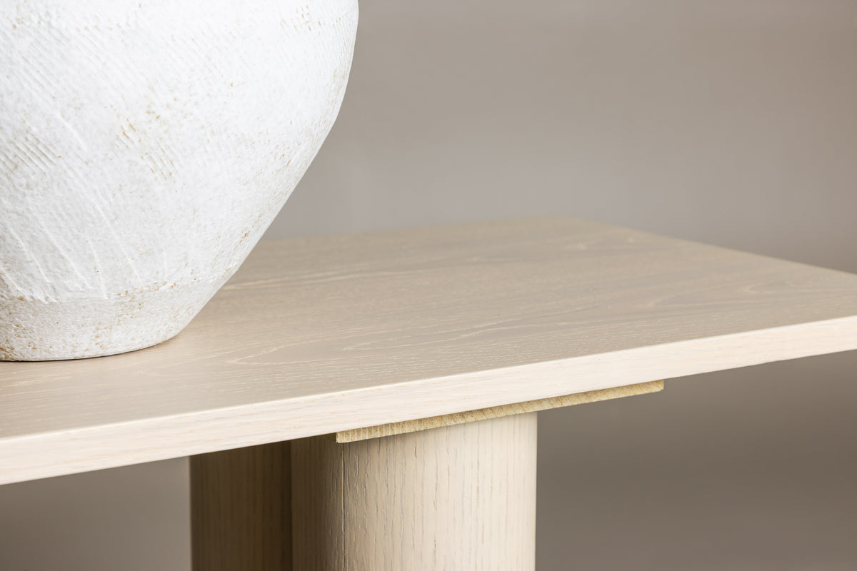 Olivia Bænk 40 x 180 x 45 Hvidvasket