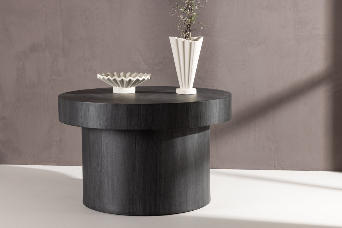Malung Sofa Table ⌀80 Sort