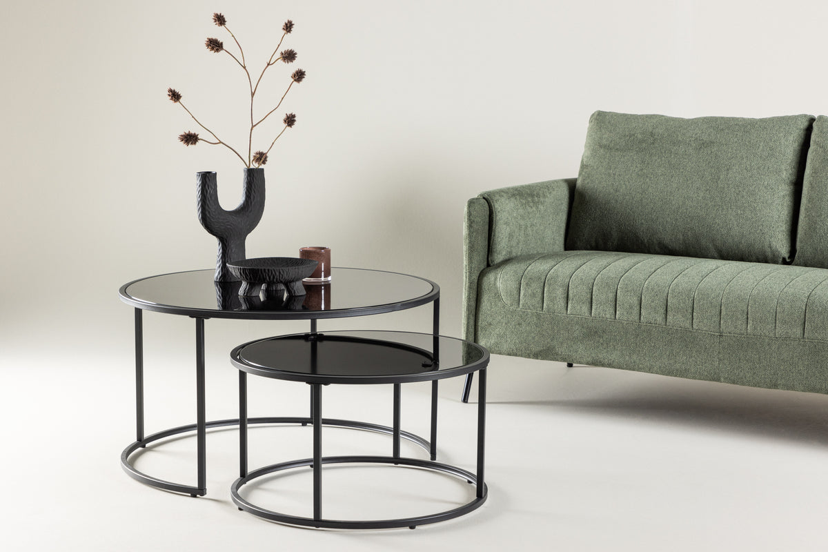 Twin Sofa Table ø79 Sort