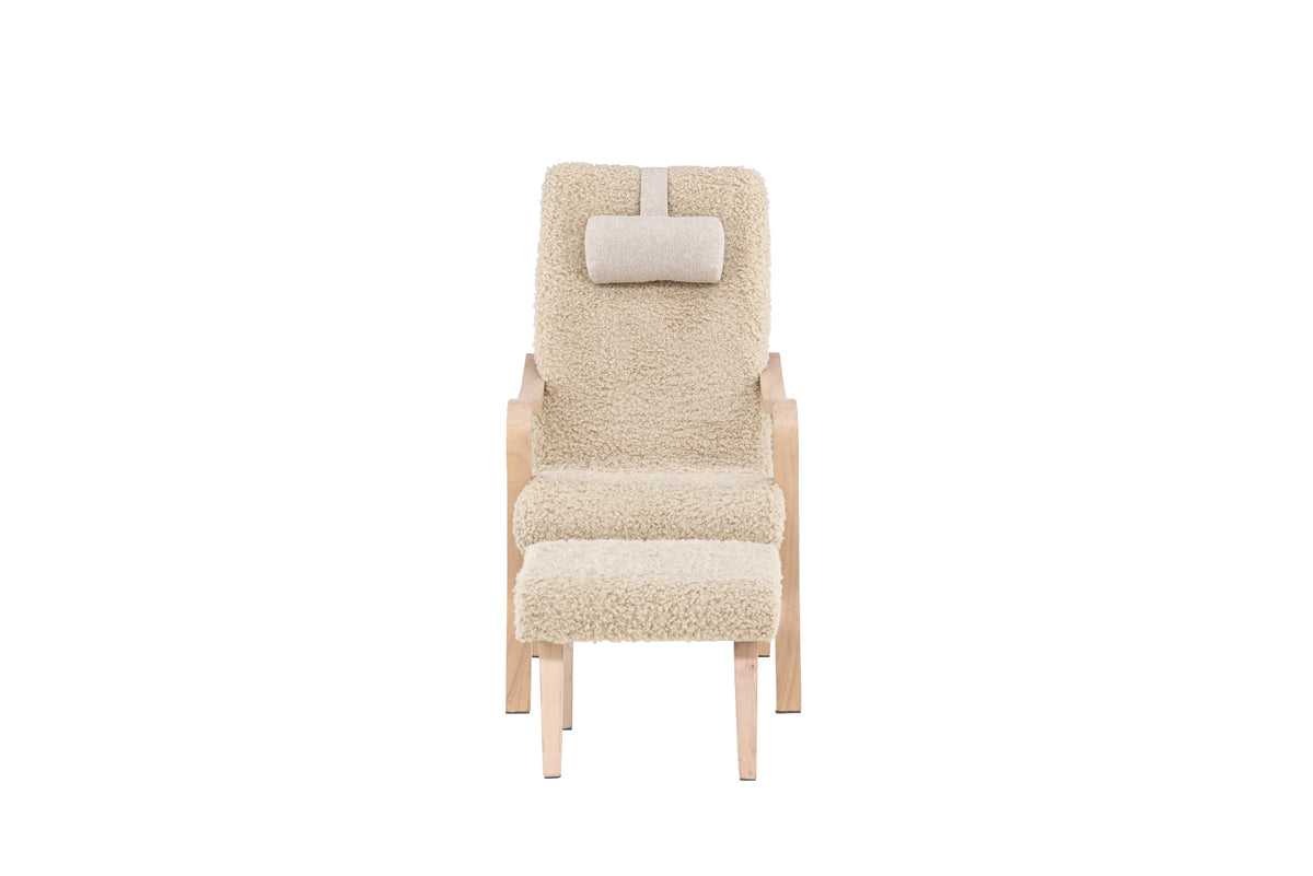 Fårö Lounge Stol Brun