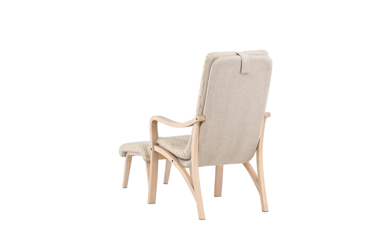 Fårö Lounge Stol Brun