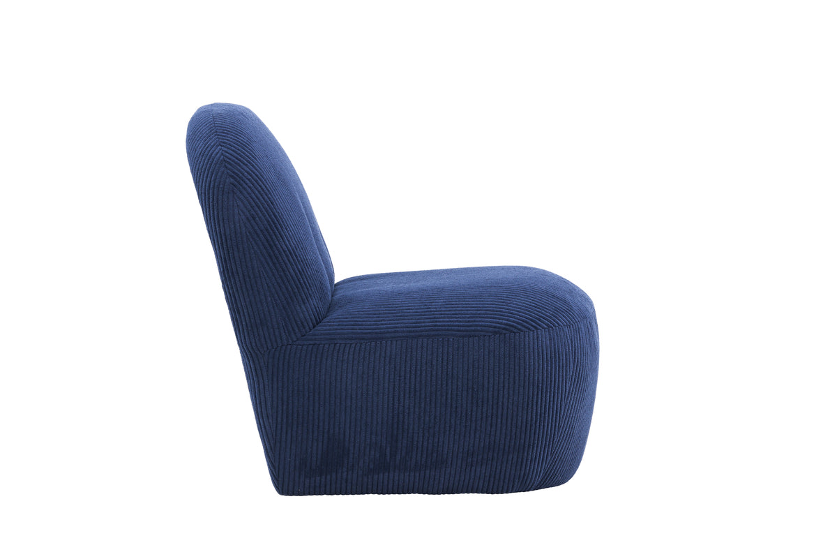 Mahla Lounge Stol Marineblå