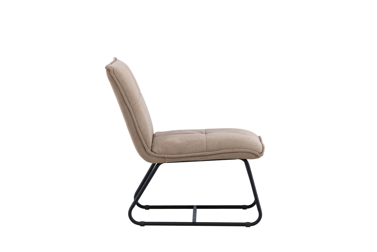 Madison Lounge Stol Brun