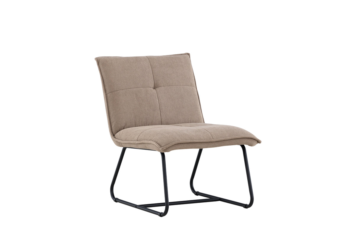Madison Lounge Stol Brun