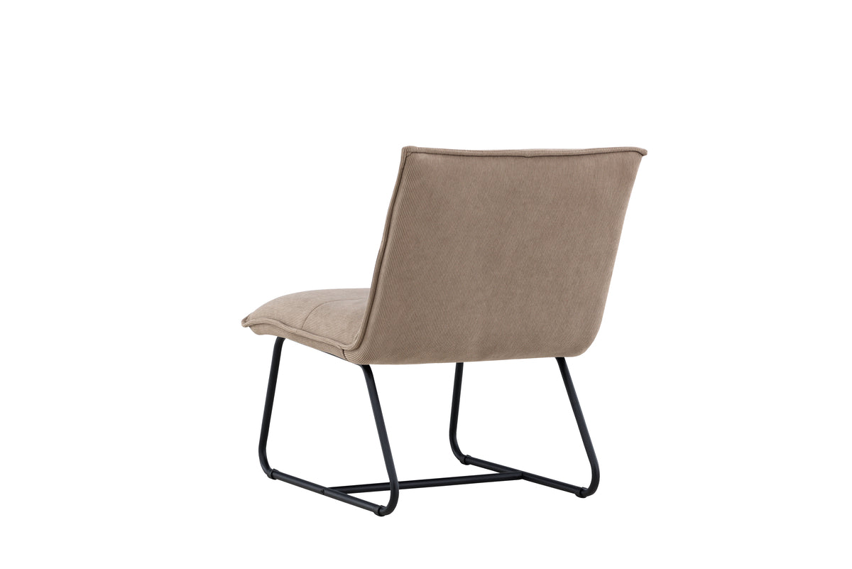 Madison Lounge Stol Brun