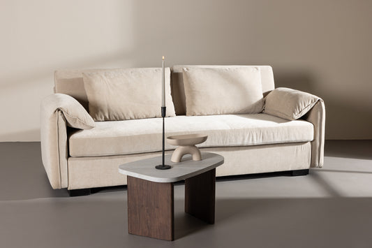 3-personers sofa, beige