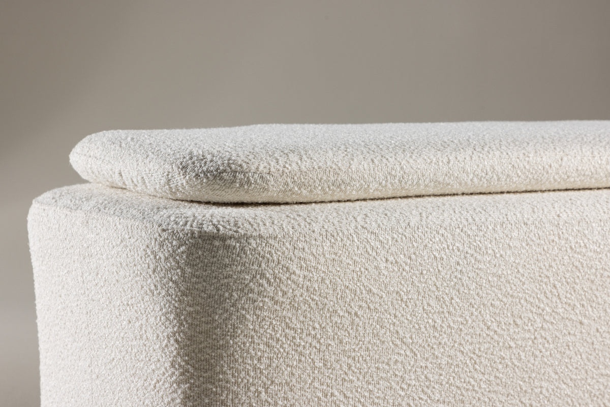 Laurel Ottoman 53 x 66 x 83 Hvid