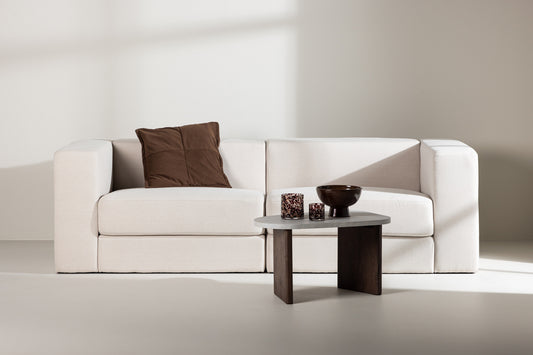 3-personers sofa, hvid