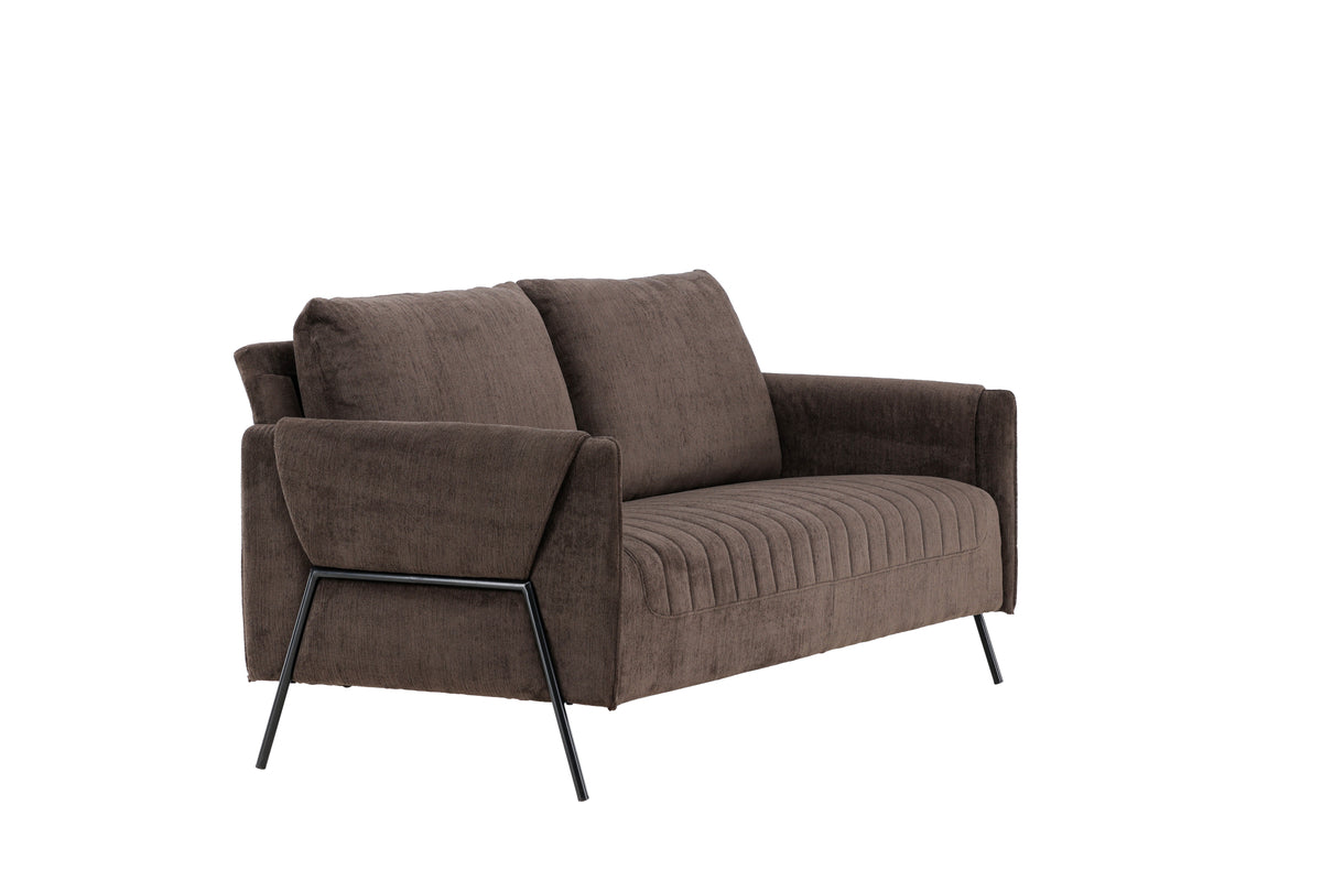 Indigo 2-personers Sofa Brun