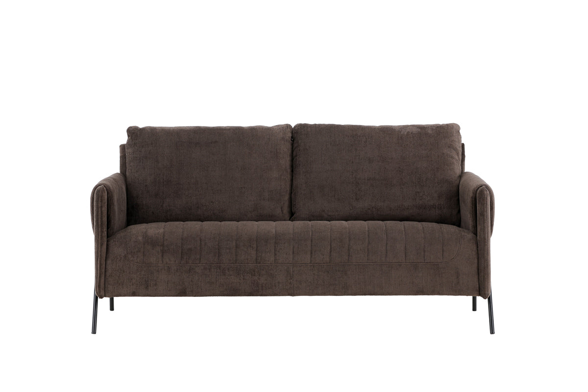 Indigo 2-personers Sofa Brun
