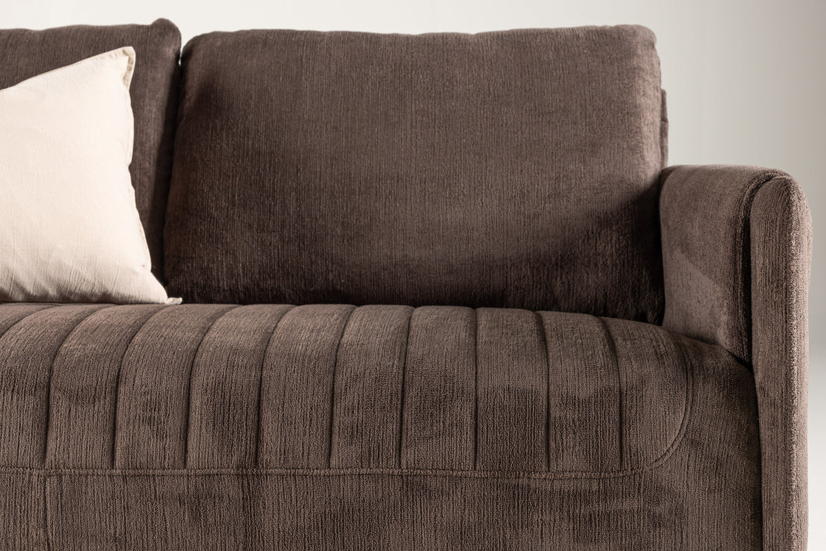 Indigo 2-personers Sofa Brun