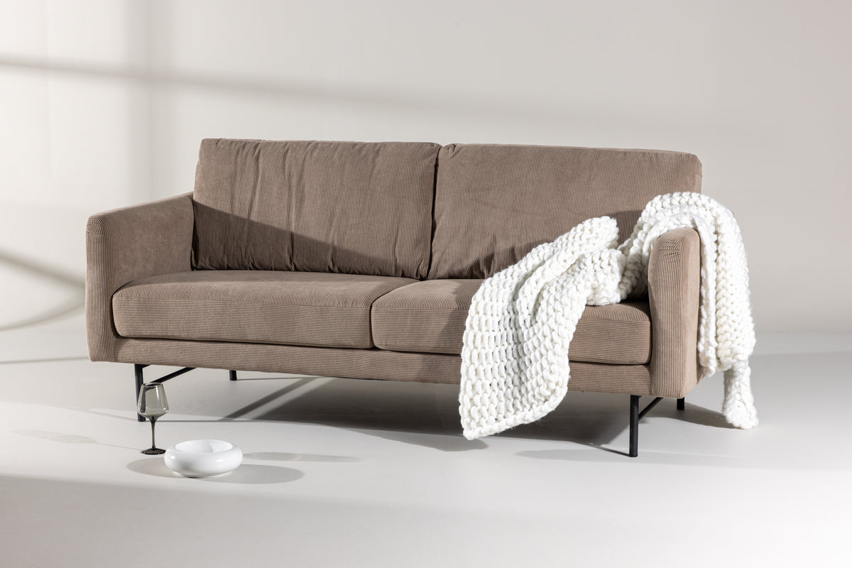Sky 3-personers Sofa Brun