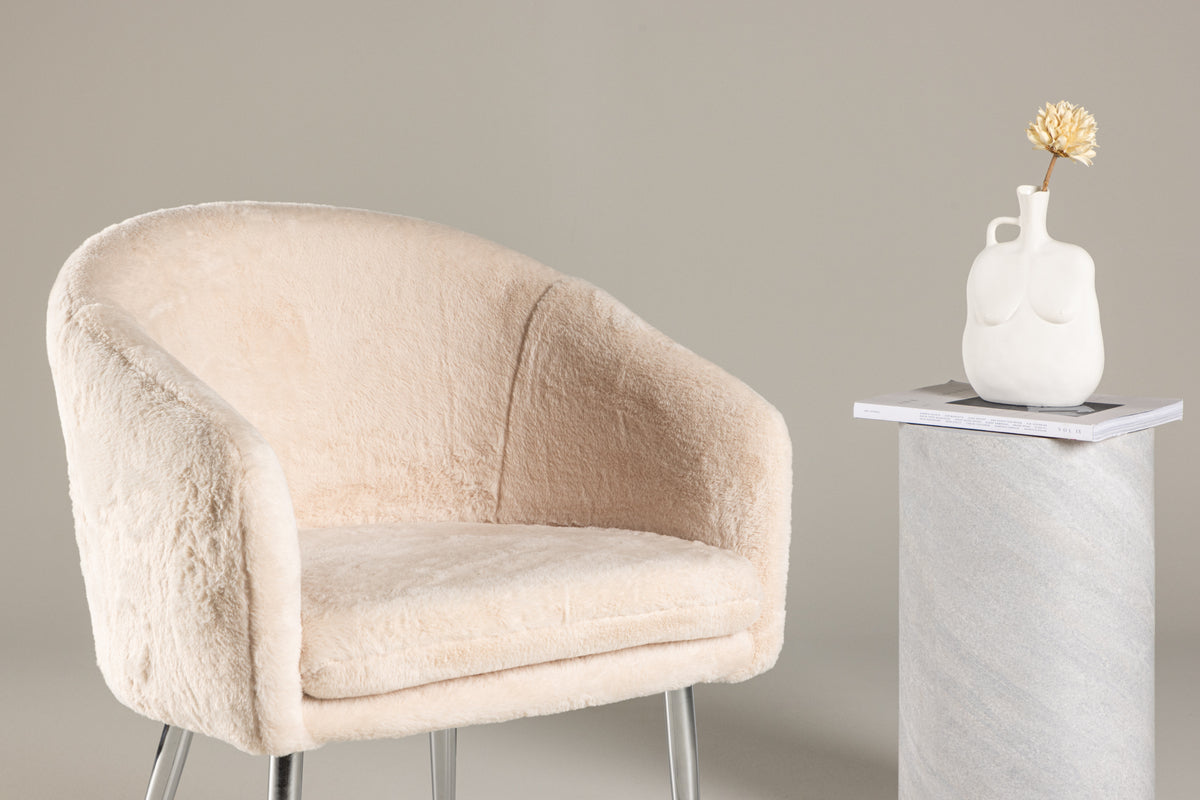 Wanda Lænestol Beige