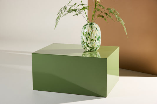 Sofa Bord 80 x 60 Mørkegrøn