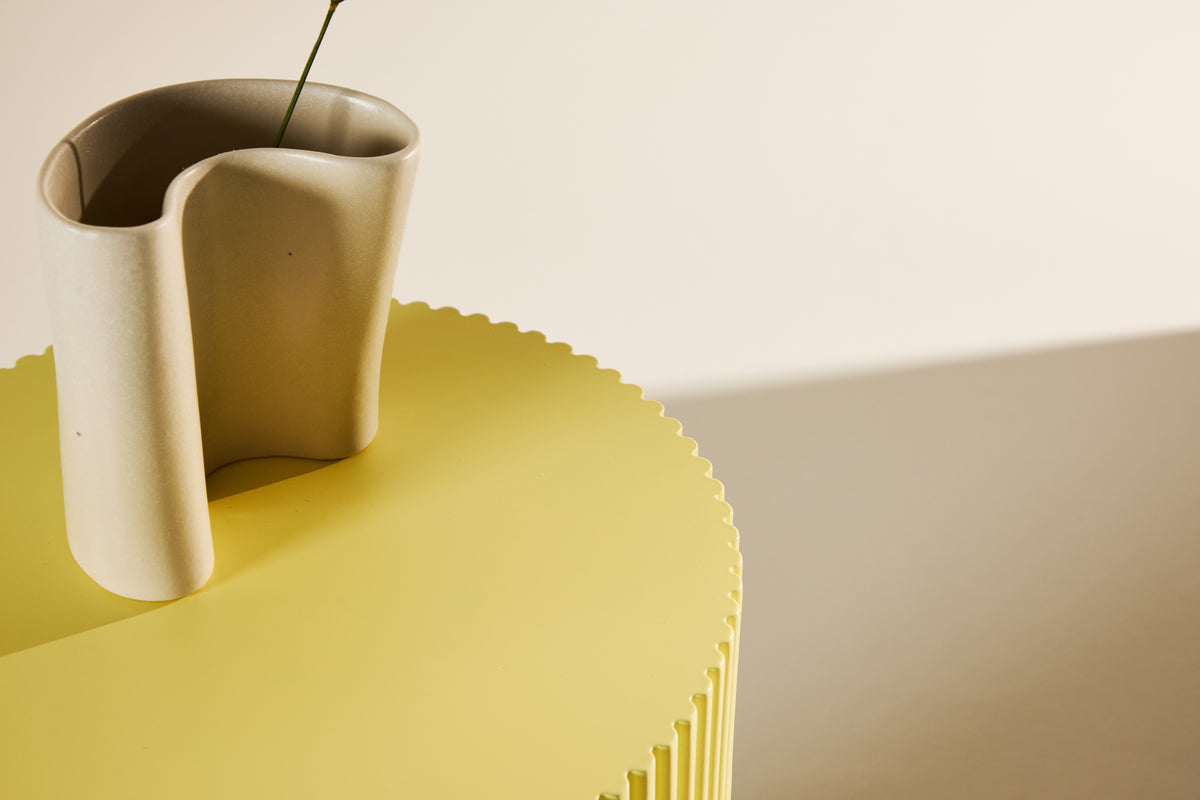 Lenox Sidebord ø30,5 Gul