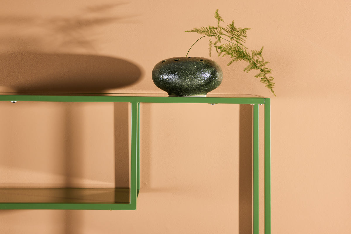 Staal Hylde 80 x 26 x 164 Grøn