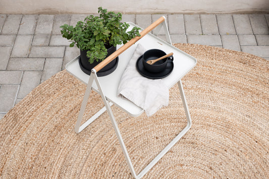 Sidebord 43 x 43 Beige