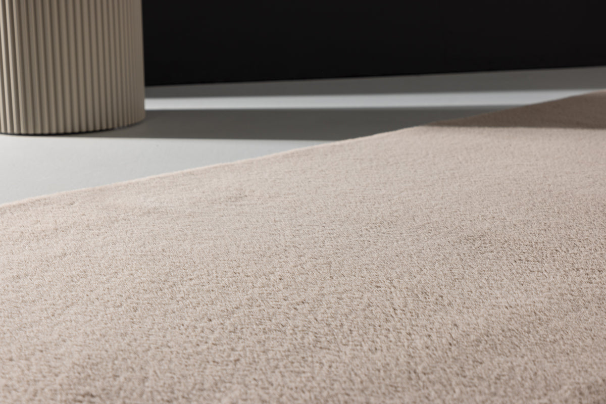 Leni rektangulært tæppe 290 x 200 beige