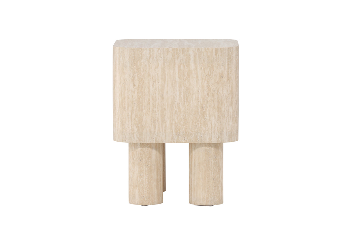 Klirou Sidebord 40 x 40 Beige