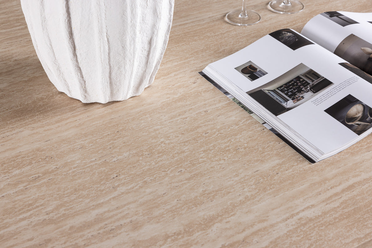 Skagen Rektangulært Spisebord 240 x 100 Beige