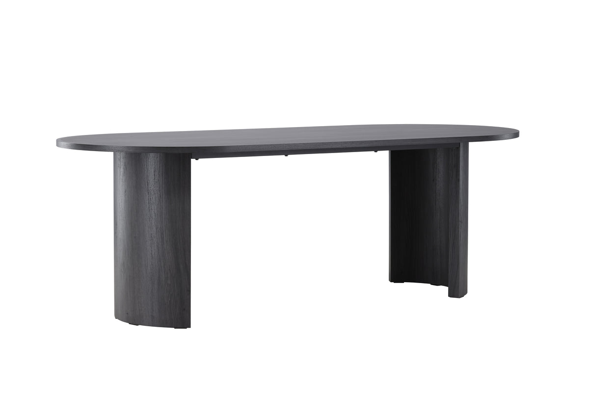 Grundsund Rektangulært Spisebord 220 x 100 Sort
