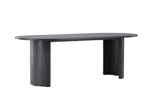 Grundsund Rektangulært Spisebord 220 x 100 Sort