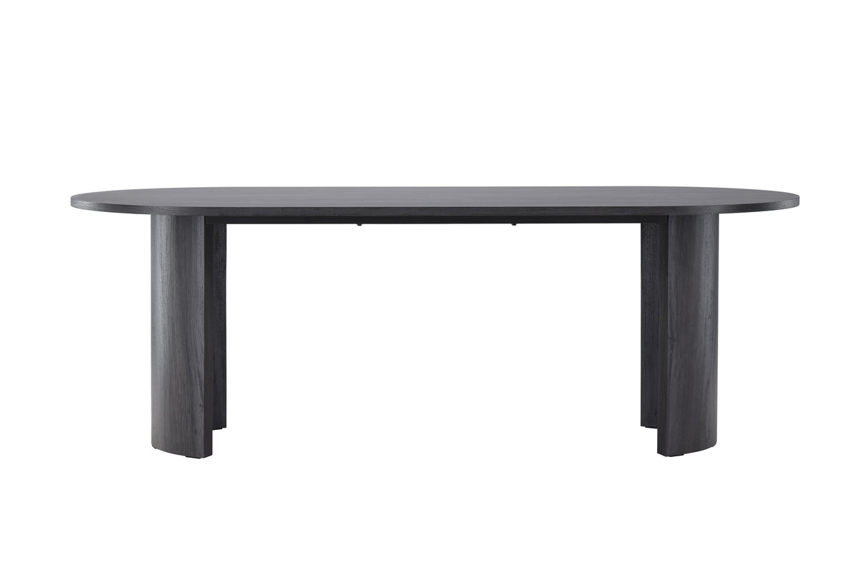 Grundsund Rektangulært Spisebord 220 x 100 Sort