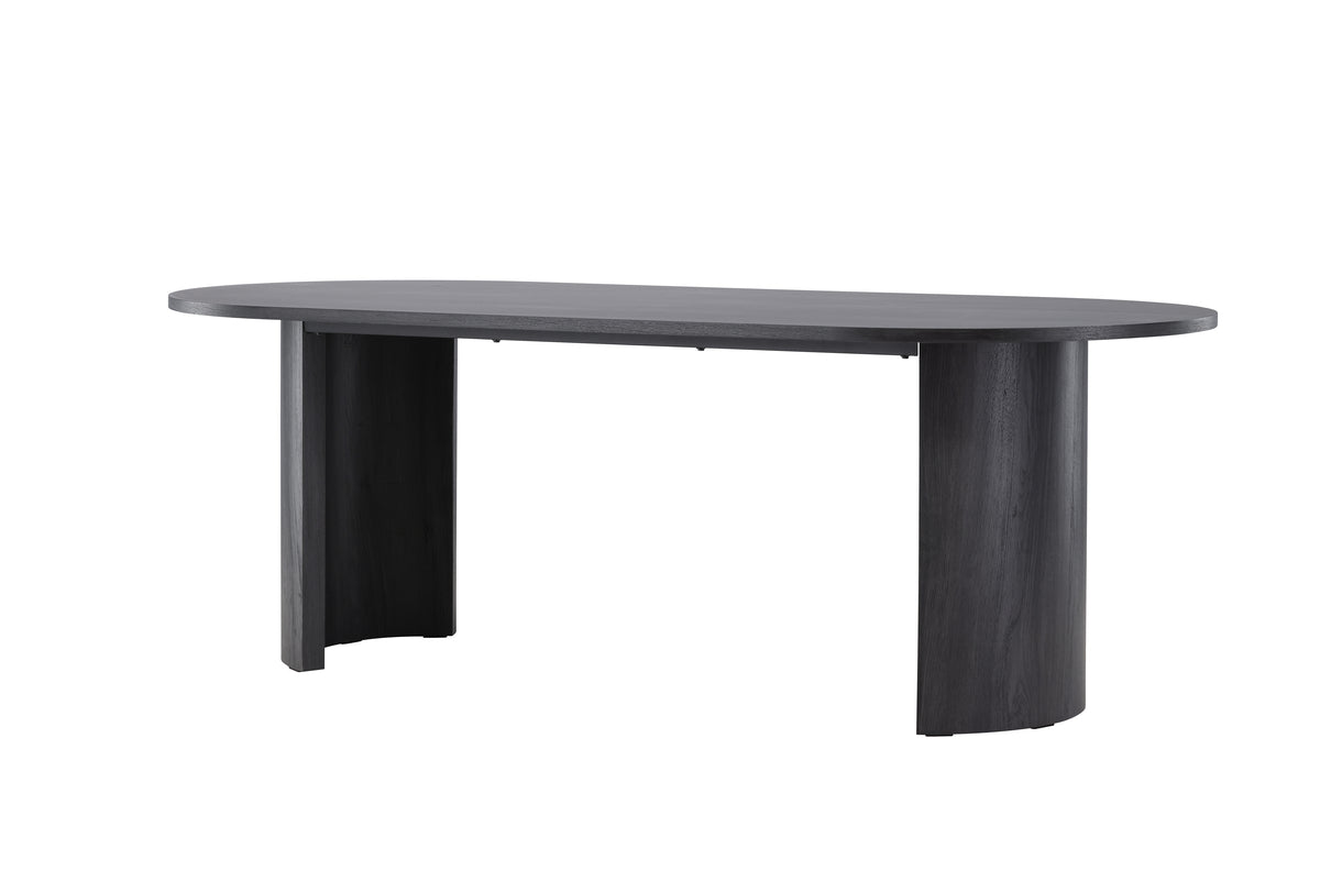 Grundsund Rektangulært Spisebord 220 x 100 Sort