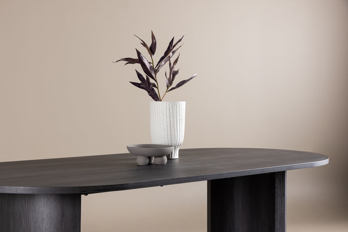 Grundsund Rektangulært Spisebord 220 x 100 Sort