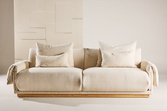 3-personers sofa, beige