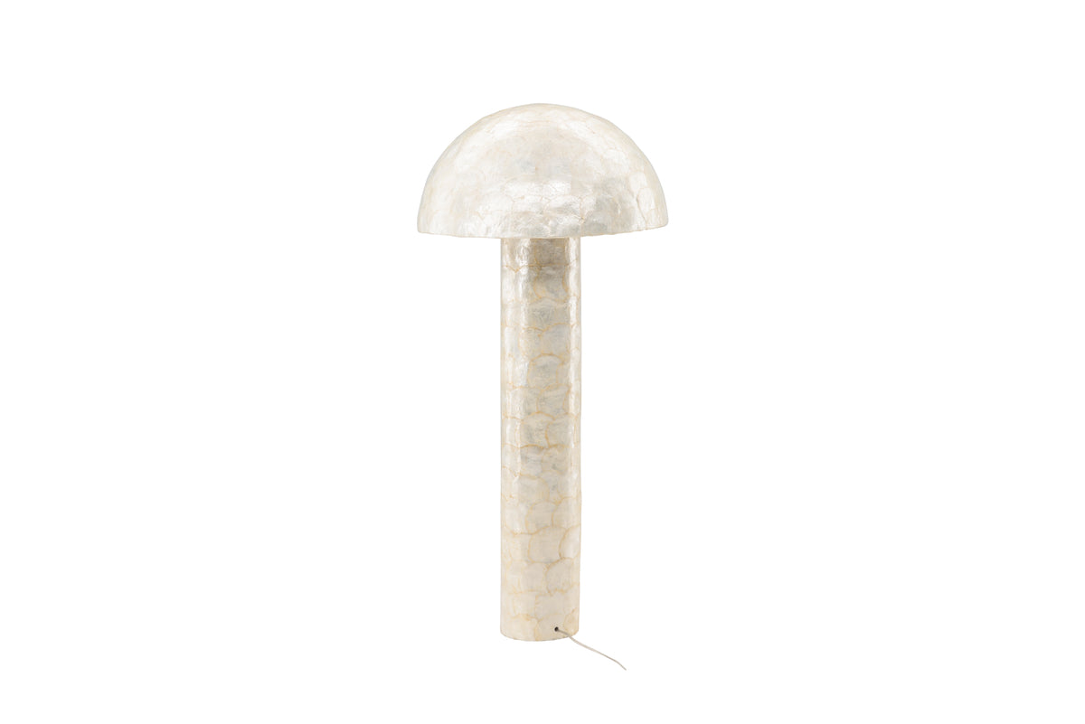 Lindön gulvlampe lys grå