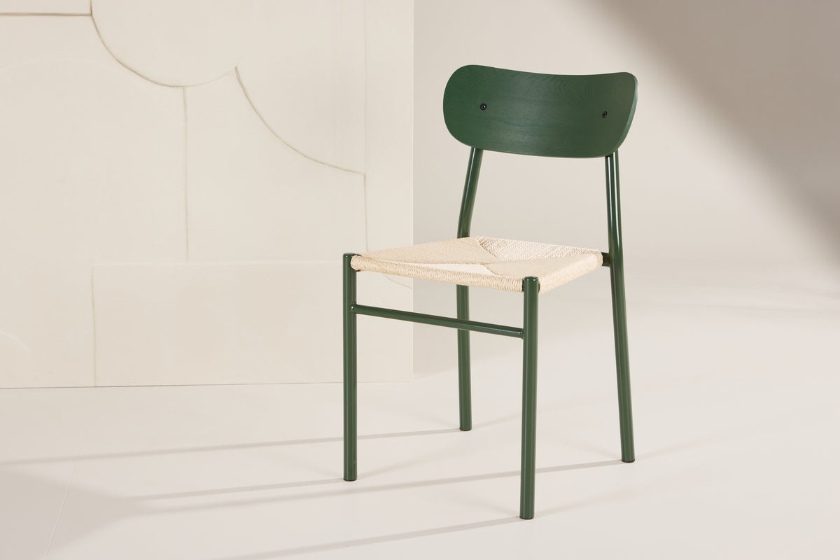 Polly spisebordsstol 2-pak grøn