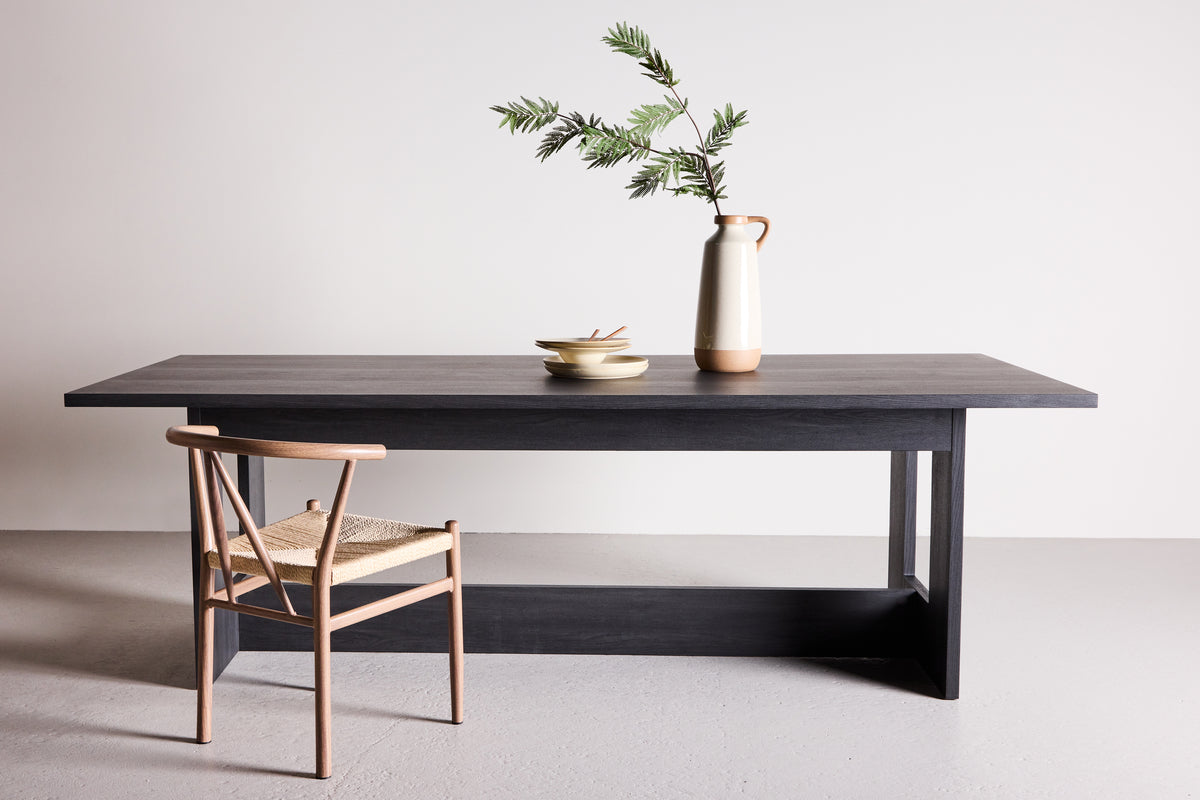 Milly Rektangulært Spisebord 235 x 100 Sort