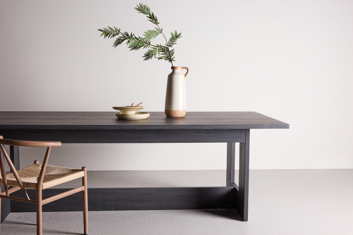 Milly Rektangulært Spisebord 235 x 100 Sort