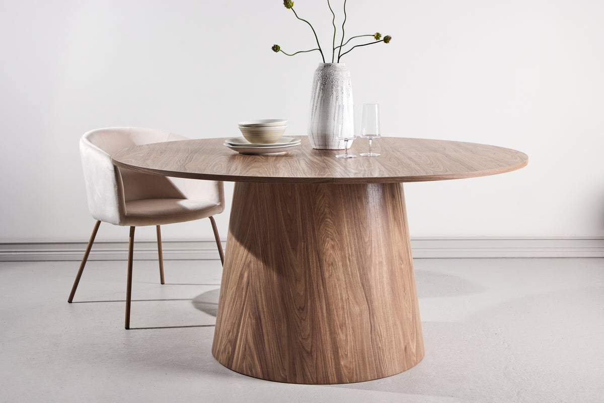 Lanzo Rundt Spisebord ⌀150 Natur