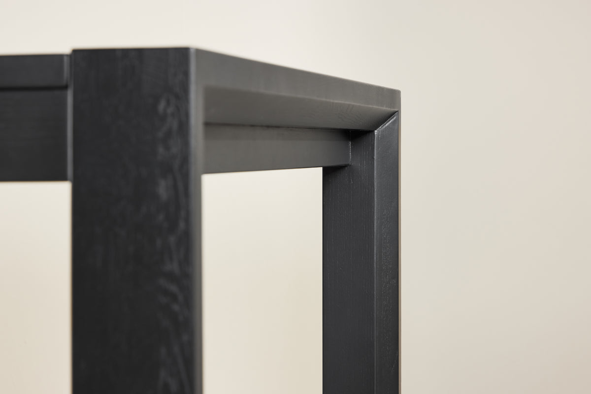 Slider Rektangulært Spisebord 170 x 95 Sort