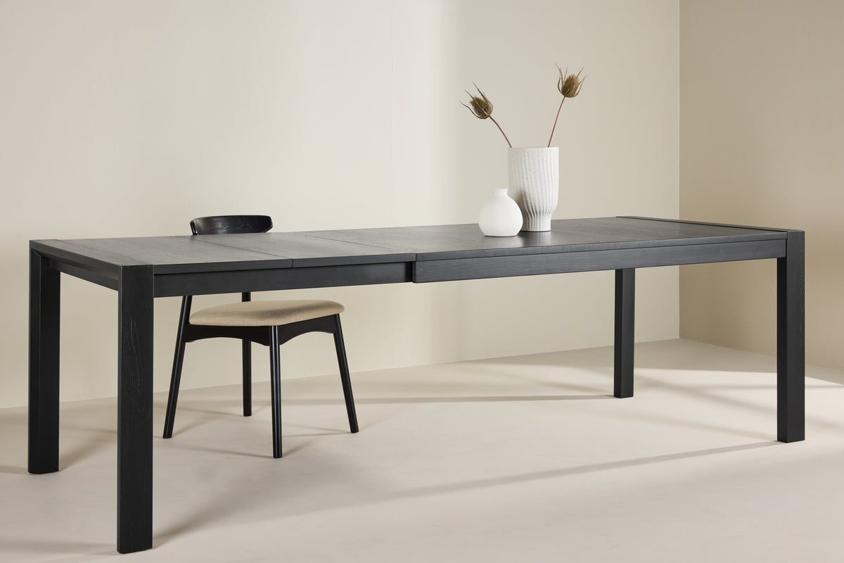 Slider Rektangulært Spisebord 170 x 95 Sort