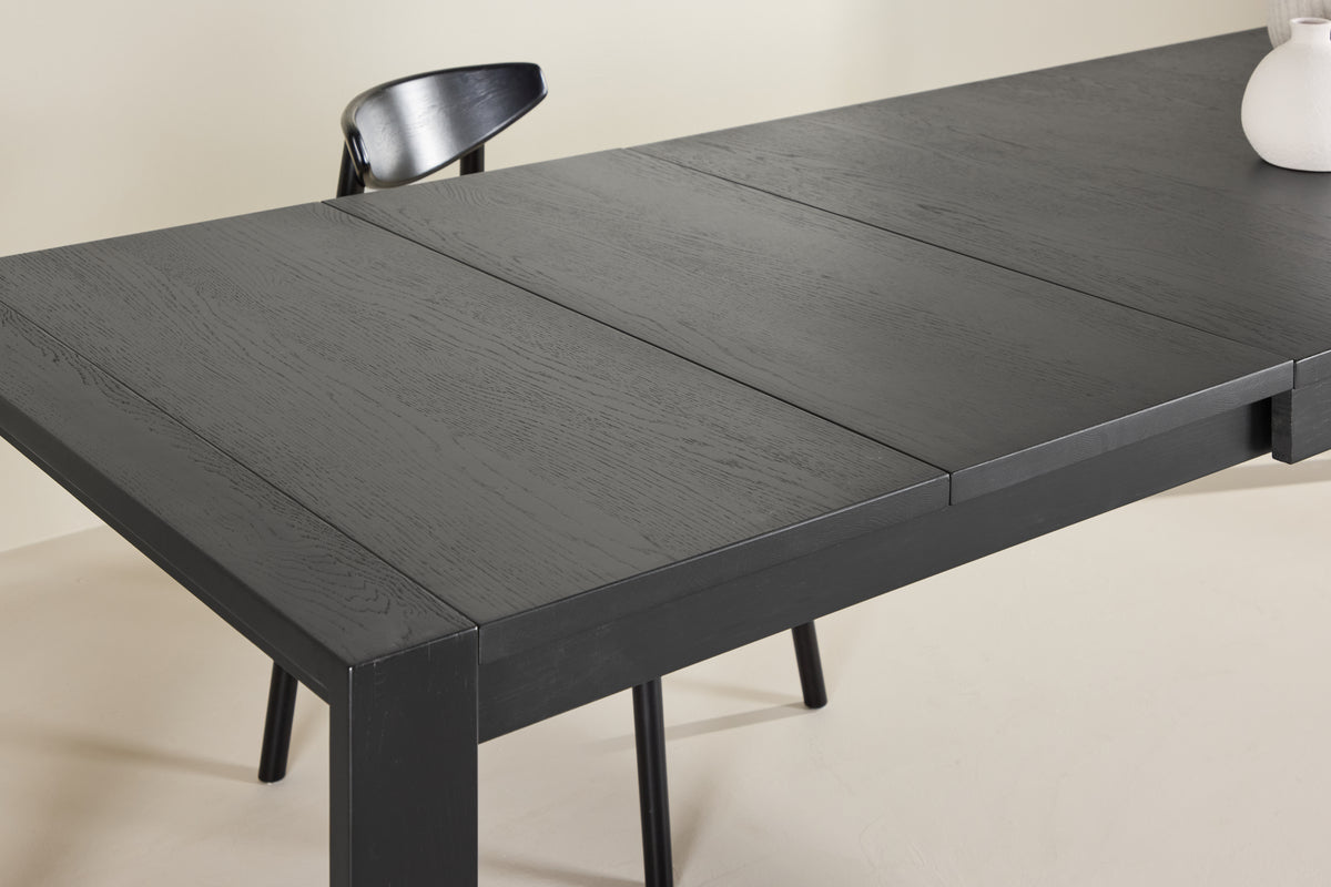 Slider Rektangulært Spisebord 170 x 95 Sort